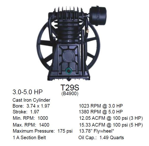 T29S Compressor Pump (1312101035) B4900 