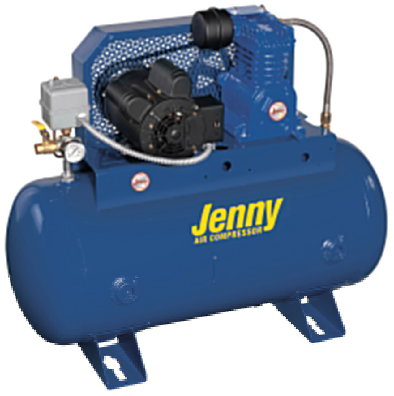 Jenny K2S-30UMS-115/1 2 HP 115 Volt 30 Gallon Sprinkler System Air Compressor