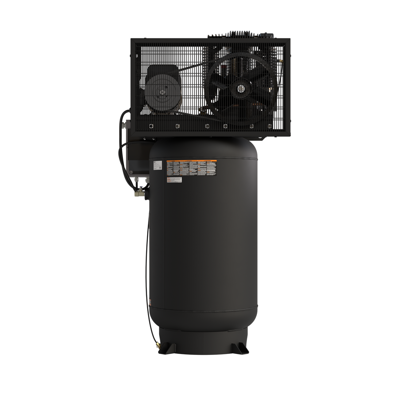 NUAIR K31-80G V 5HP 3/460 - 5 HP 460 Volt Three Phase Two Stage 80 Gallon Vertical Air Compressor