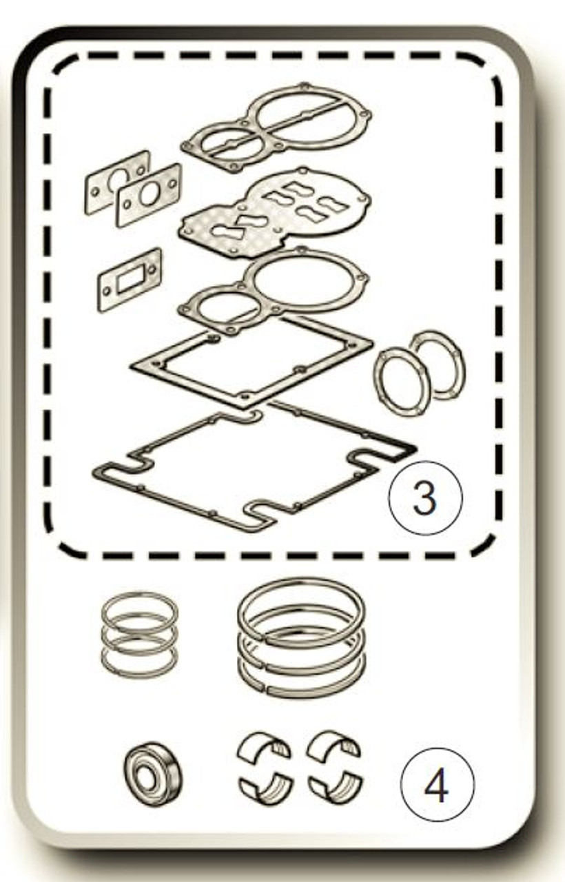 6229017300 Overhaul Kit for T29S and B4900