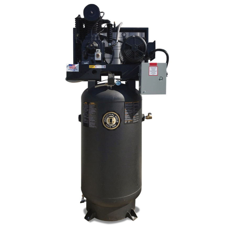 Industrial Gold CI7521E80V-P 7.5 HP Platinum Two Stage