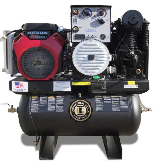 CAS-C20GEH34HC-WG-JIndustrial Gold 23 CFM Compressor/Generator/ Welder/Jump Starter