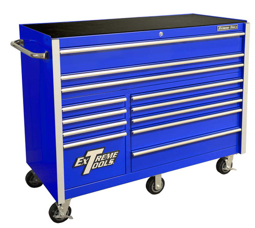 Extreme Tools RX552512RCBL 55" 12 Drawer Roller Cabinet Extreme Tools RX552512RCBL 55" 12 Drawer Roller Cabinet