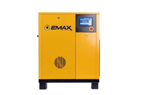 EMAX ERV0150003 15 HP Three Phase Variable Speed Rotary Screw Air Compressor