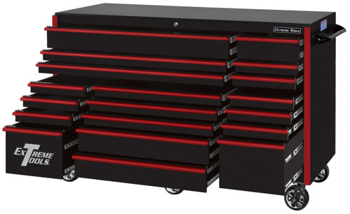Extreme Tools RX723019RCRDBK-250 - RX Series Roller Cabinet