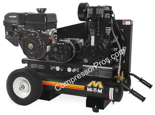 Mi-T-M AG2-PM14-08M1 14 HP Engine Driven Air Compressor/Generator Combo Mi-T-M AG2-PM14-08M1 14 HP Engine Driven Air Compressor/Generator Combo