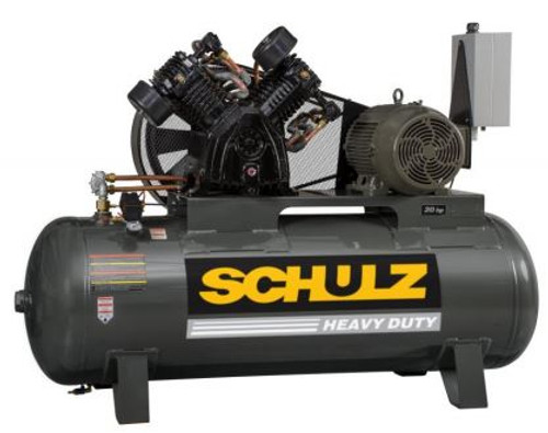 Schulz 20120HLV80BR-3 20 HP 208-230 Volt Two Stage 120 Gallon Air Compressor