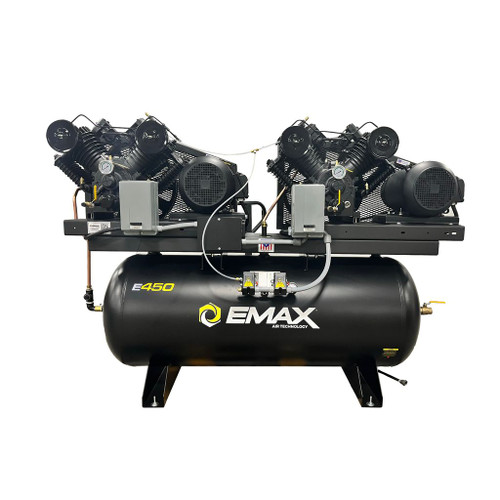 EMAX Silent Air ESP07D120V1 15 HP (2 x 7.5) 230 Volt 1 Phase Duplex
