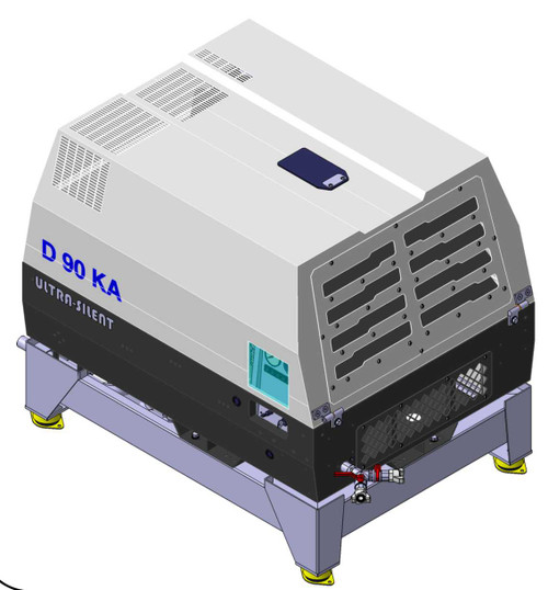 ConX X Air SC90D Diesel Skid Mount Air Compressor