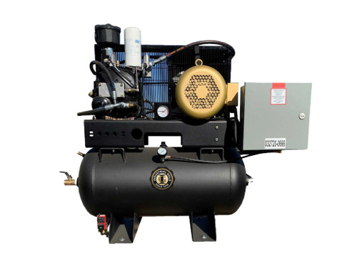 Industrial Gold R51H33-P 5HP 230 Volt Single Phase 30 Gallon Rotary Screw Air Compressor Industrial Gold R51H33-P 5HP 230 Volt Single Phase 30 Gallon Rotary Screw Air Compressor
