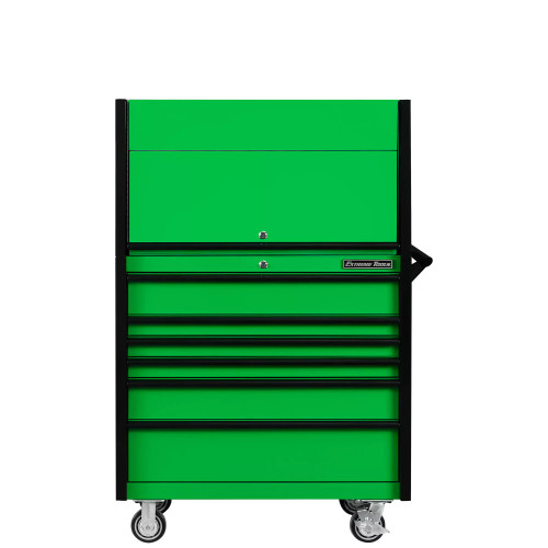 Extreme Tools DX4107HRGK 41" Power Workstation and Roller Cabinet Combo - Green with Black Pulls Extreme Tools DX4107HRGK 41" Power Workstation and Roller Cabinet Combo - Green with Black Pulls