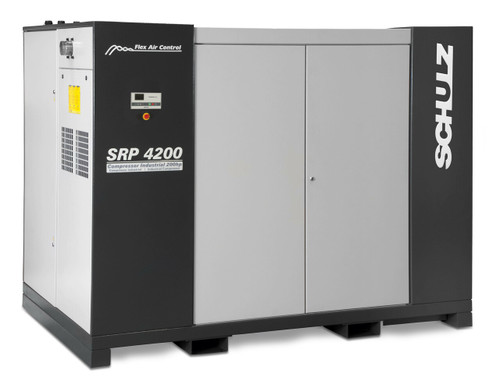 Schulz SRP 4200E Flex 200 HP 460 Volt Three Phase Variable Speed Rotary Screw Air Compressor