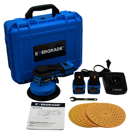 Evergrade RGX Pro 316 5 mm Offset Battery Powered Sander Kit