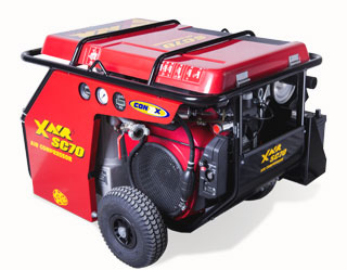 ConX X Air SC70 Compact 70 CFM Engine Driven Rotary Screw Air Compressor