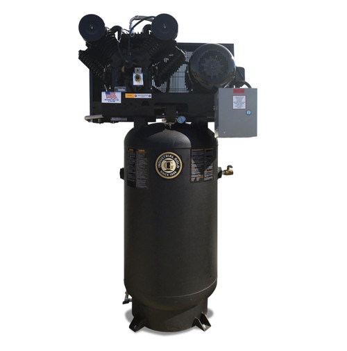 Industrial Gold CI7523E80V-CI10-P 7.5 HP Platinum Series 460 Volt Three Phase Two Stage Air Compressor Industrial Gold CI7523E80V-CI10-P 7.5 HP Platinum Series 460 Volt Three Phase Two Stage Air Compressor