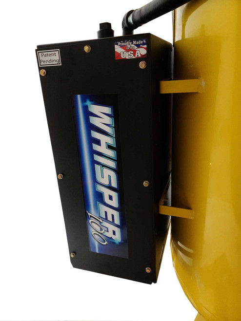 Emax ES10V080V1 Industrial 10hp 2 Stage 1 Phase 80 Gallon Vertical Silent Air System