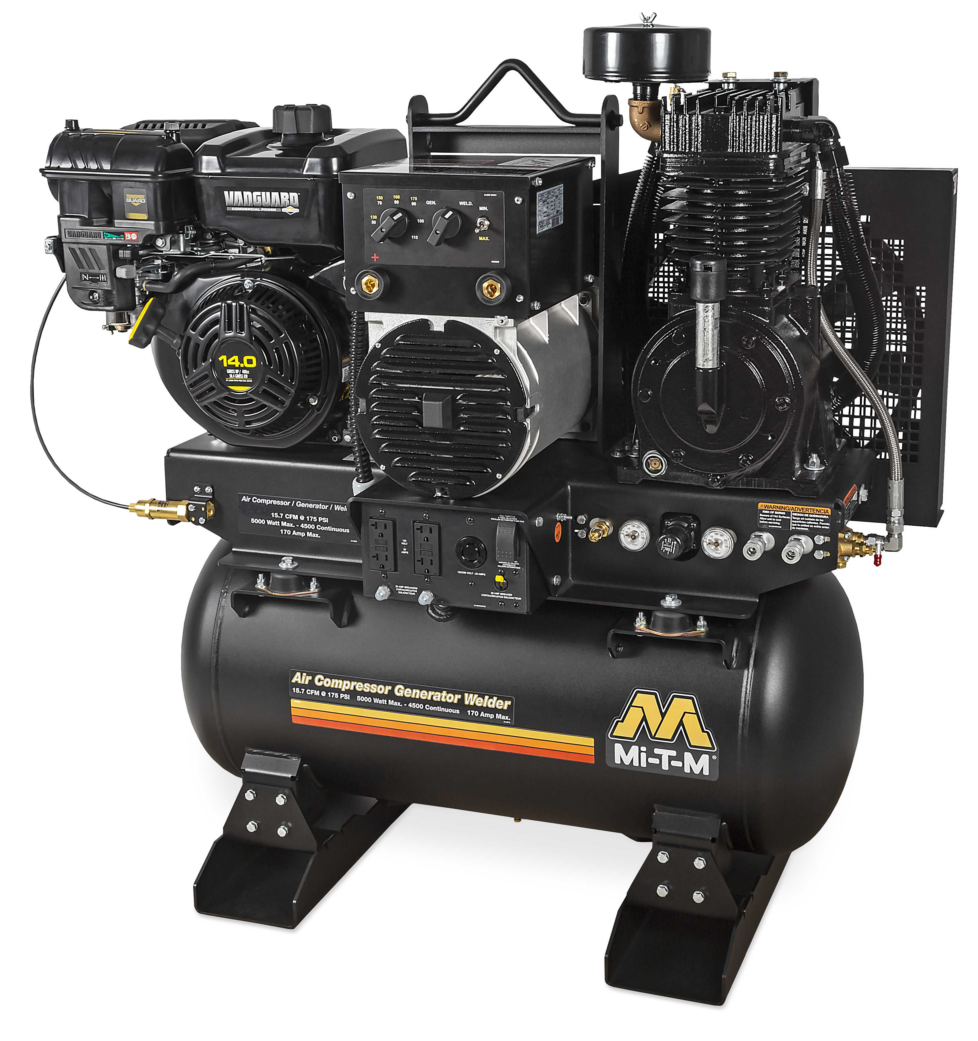 Mi-T-M AGW-SV14-30M 14 HP Compressor-Generator-Welder