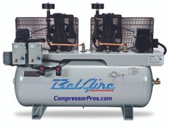 BelAire 3112D 10 HP Single Phase Duplex Air Compressor