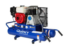 Quincy G15H8WQ 5.5 HP Honda Powered Twin Tank Compressor