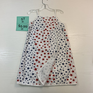 Old Navy Stars Tank Dress Red/White/Blue 5T