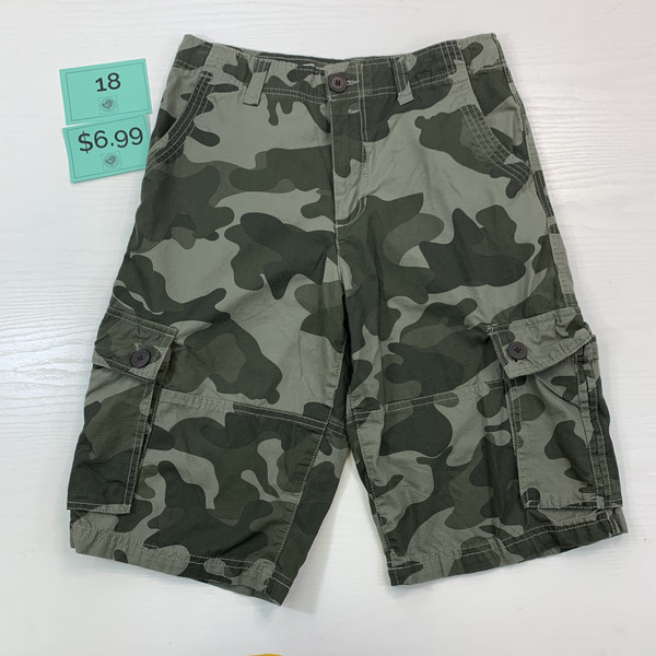 Urban Pipeline Camo Cargo Shorts 18