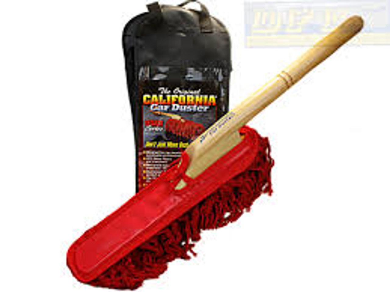 CALIFORNIA CAR DUSTER - ORIGINAL STYLE with WOODEN HANDLE