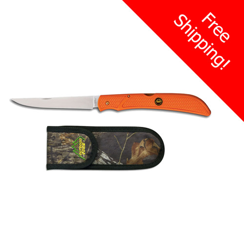 Outdoor Edge - Field & Bone Knife in Blaze Orange