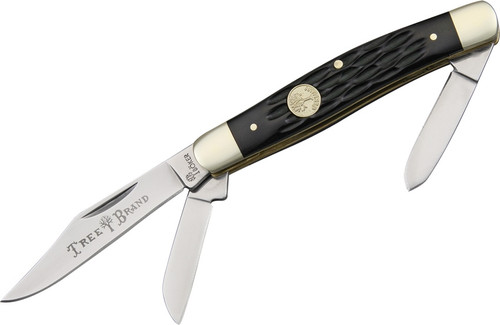 Traditional Medium Stockman, Black - Boker