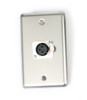 OSP D-1-XLR Single Gang Wall Plate with 1 XLR OSP D-1-XLR Single Gang Wall Plate with 1 XLR