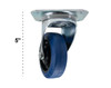 OSP ATA-BLUE-4 Premium 4" Rubber Caster for ATA Cases and Racks OSP ATA-BLUE-4 Premium 4" Rubber Caster for ATA Cases and Racks