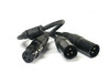 SuperFlex GOLD SFP-YXMXF (2)XLR(M) to (1)XLR(F) 1