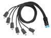 Elite Core SOCO Lighting Power Breakout Cable Elite Core SOCO Lighting Power Breakout Cable