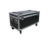 OSP PAR-CASE-8C ATA Universal Flight Case for 8 LED PAR CANS, * Upgraded with Casters & Caster Cups *