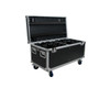 OSP PAR-CASE-8C ATA Universal Flight Case for 8 LED PAR CANS, * Upgraded with Casters & Caster Cups *