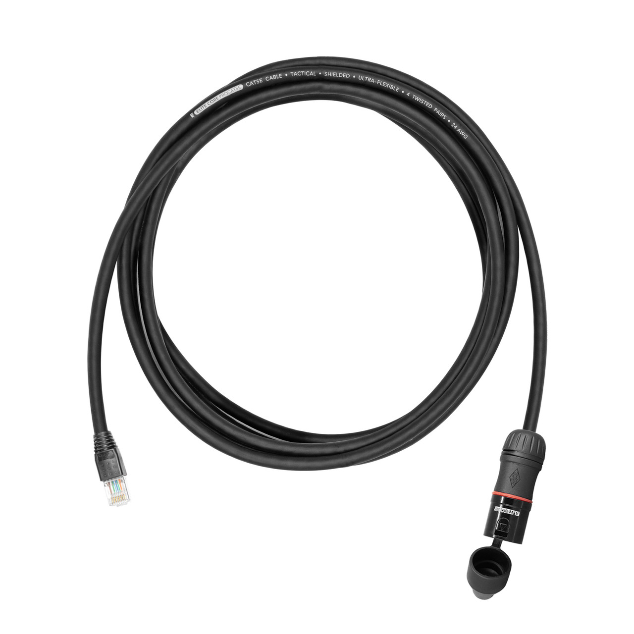 Ultra Flexible Shielded Tactical CAT5E Cable