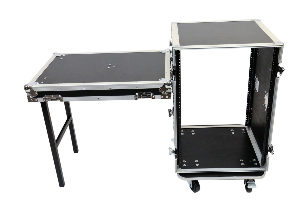 ARYE RCC-1 2台セット OSP RC16U-20SL 16 Space ATA Amp Rack w/Casters and Attached
