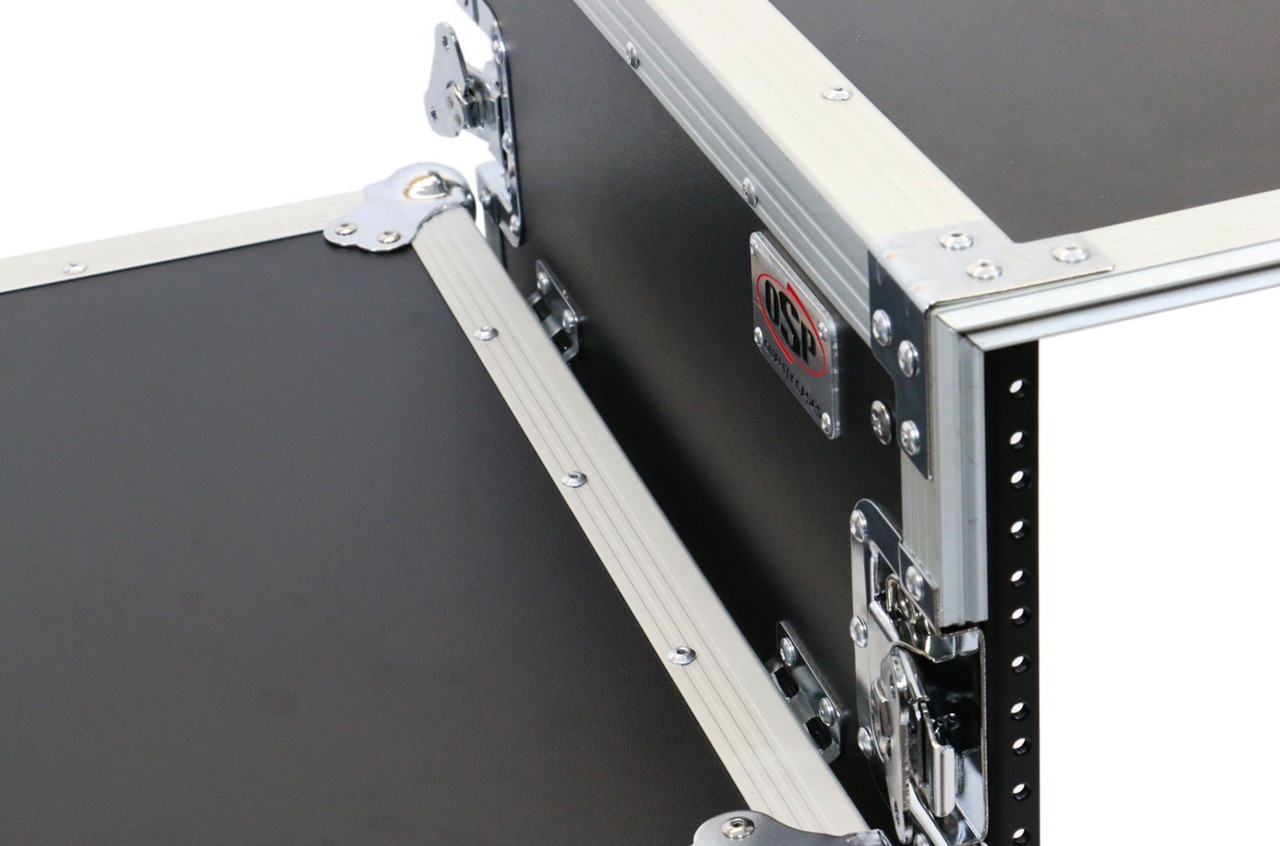 OSP RC16U-20SL 16 Space ATA Amp Rack w/Casters and Attached Utility ...