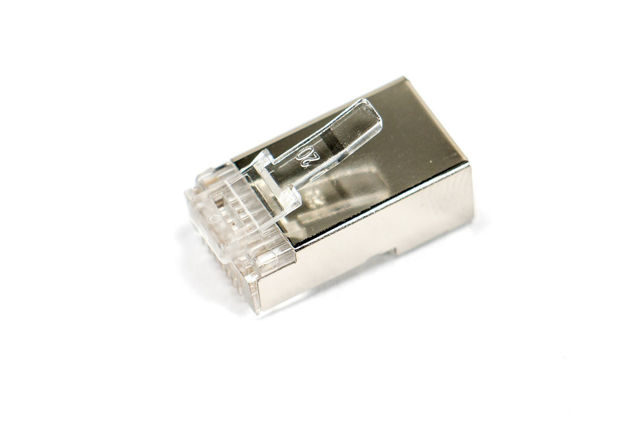Platinum Tools 106180 RJ45 Cat5E Shielded Connector - Elite Core