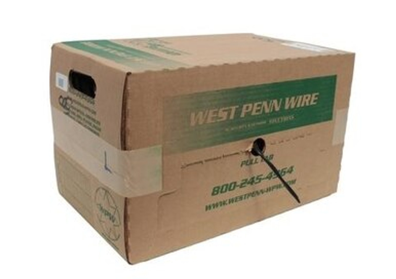 West Penn 454 Bl Premium Ez Strip 2 Cond 22 Awg Flexible Shielded Blue Cm 1000 Elite Core