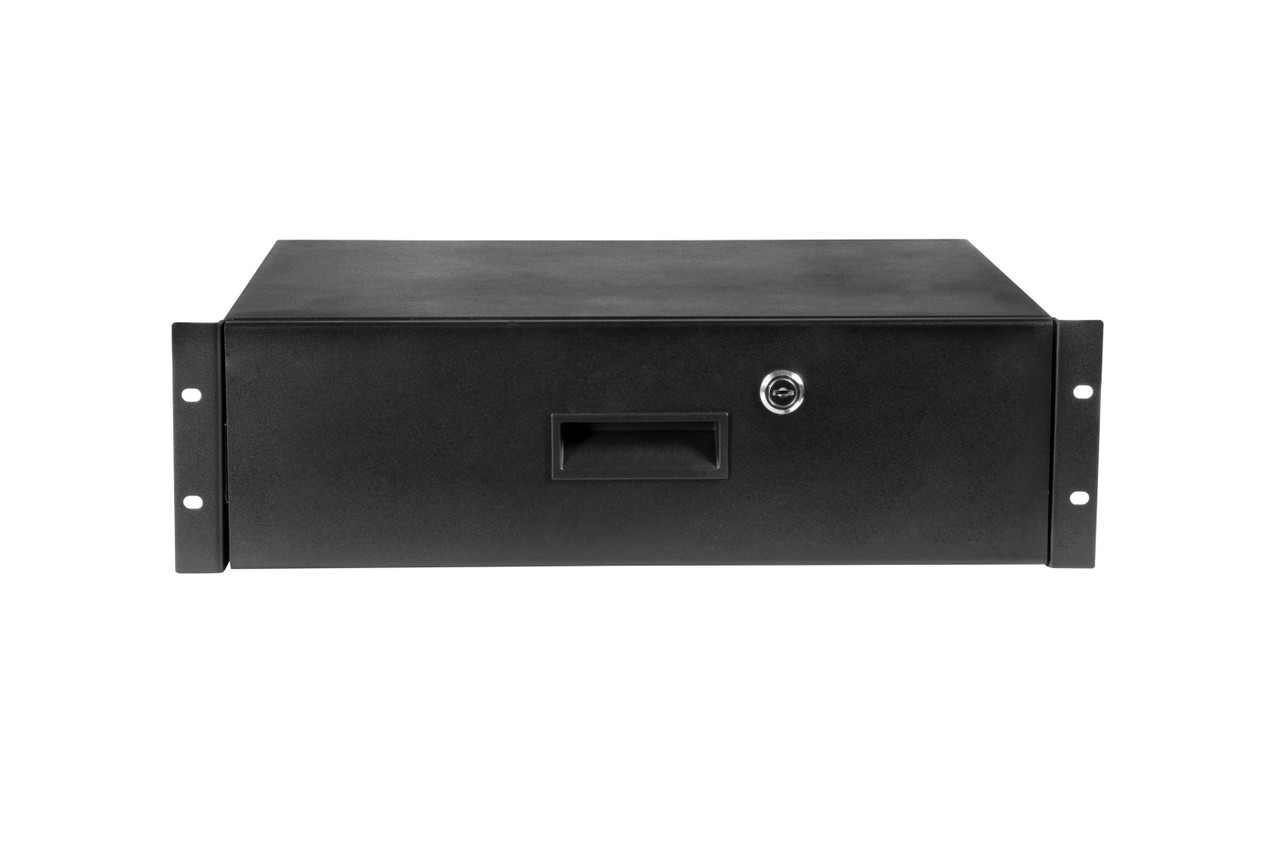 Elite Core RD3U Metal Rack Drawer with Lock, 3U - Elite Core