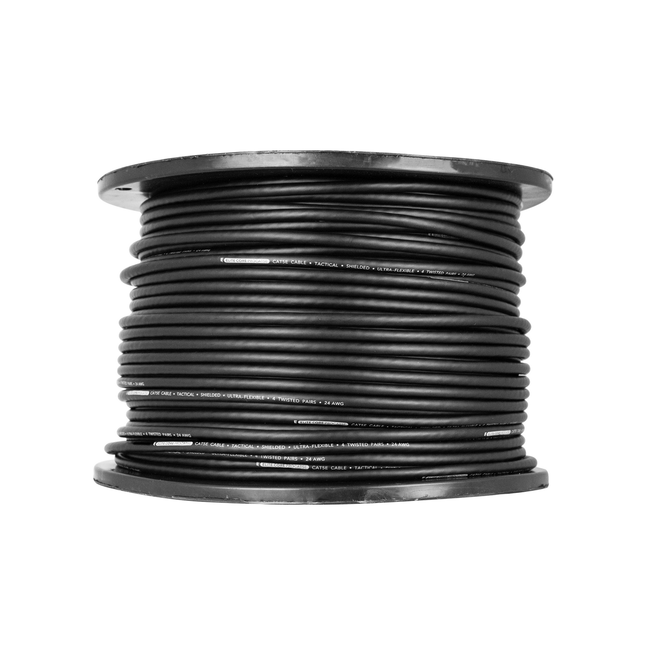 Elite Core PROCAT5E | 超柔軟シールドCAT5E | タクティカルイーサネットコネクター | 50フィート 50 (PROCAT5 Elite Core PROCAT5E | 超柔軟シールドCAT5E | タクティカル