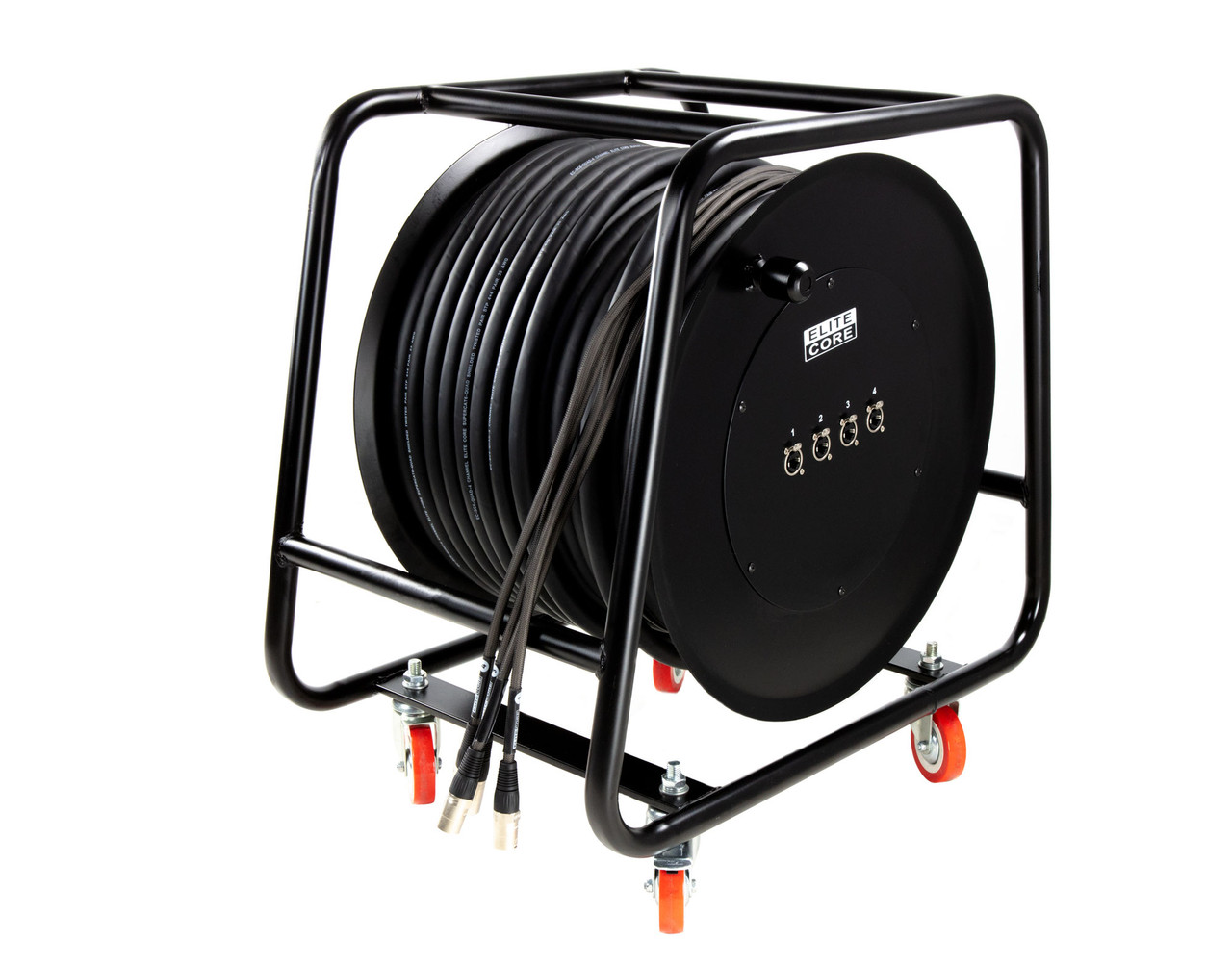 Elite Core SUPERCAT6-QUAD-REEL Rugged Shielded Super CAT6 Quad