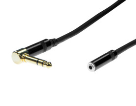 Elite Core EC-HEX Standard Headphone Extension (1/4" TRS R/A - 3.5MM Female) 10' and 18' Elite Core EC-HEX Standard Headphone Extension (1/4" TRS R/A - 3.5MM Female) 10' and 18'
