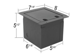 Elite Core Recessed Metal Floor Box - Pre-Loaded (FB Series) Elite Core Recessed Metal Floor Box - Pre-Loaded (FB Series)