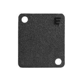Elite Core D-Sized Metal Plate Hole Cover - Black Elite Core D-Sized Metal Plate Hole Cover - Black
