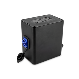 20 Amp Rubber Quad Box with USB-C and USB-A