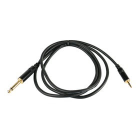 SuperFlex GOLD 3.5mm Male to 1/4" TS Male Patch Cable
