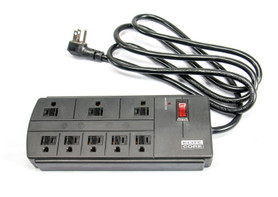 Elite Core SP8-SURGE Stage Power Strip with Surge Protection 8 Outlets