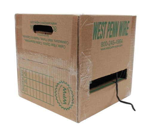 West Penn 4245 CAT5E UTP 4 Pair CMR Rated Black, 1000' West Penn 4245 CAT5E UTP 4 Pair CMR Rated Black, 1000'