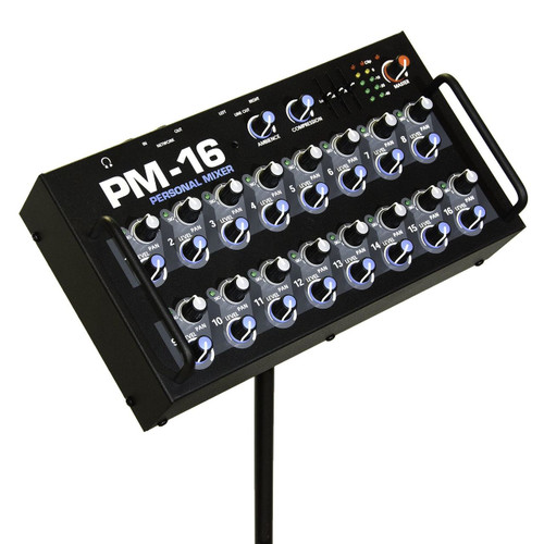 Elite Core PM-16 16 Channel Personal Monitor Mixer Elite Core PM-16 16 Channel Personal Monitor Mixer